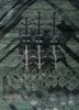 freedom manchaha green wool and bamboo silk hand knotted Rug - CloseUp