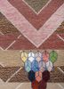 freedom manchaha pink and purple wool and bamboo silk hand knotted Rug - CloseUp freedom manchaha pink and purple wool and bamboo silk hand knotted Rug - CloseUp