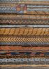 freedom manchaha blue wool and bamboo silk hand knotted Rug - CloseUp