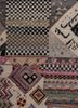 manchaha grey and black wool and bamboo silk hand knotted Rug - CloseUp manchaha grey and black wool and bamboo silk hand knotted Rug - CloseUp