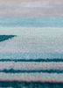 manchaha pink and purple wool and bamboo silk hand knotted Rug - CloseUp