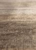 manchaha beige and brown bamboo silk hand knotted Rug - CloseUp