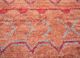 manchaha red and orange wool and bamboo silk hand knotted Rug - CloseUp manchaha red and orange wool and bamboo silk hand knotted Rug - CloseUp