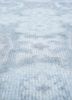 erbe blue wool hand knotted Rug - CloseUp erbe blue wool hand knotted Rug - CloseUp