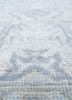 erbe grey and black wool hand knotted Rug - CloseUp