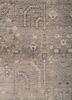erbe grey and black afghan wool hand knotted Rug - CloseUp erbe grey and black afghan wool hand knotted Rug - CloseUp
