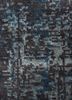 uvenuti grey and black wool and bamboo silk hand knotted Rug - CloseUp uvenuti grey and black wool and bamboo silk hand knotted Rug - CloseUp