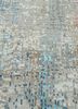 uvenuti grey and black wool and bamboo silk hand knotted Rug - CloseUp uvenuti grey and black wool and bamboo silk hand knotted Rug - CloseUp