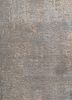 uvenuti grey and black wool and bamboo silk hand knotted Rug - CloseUp uvenuti grey and black wool and bamboo silk hand knotted Rug - CloseUp