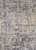 uvenuti grey and black wool and bamboo silk hand knotted Rug - CloseUp uvenuti grey and black wool and bamboo silk hand knotted Rug - CloseUp