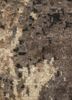 uvenuti beige and brown wool and bamboo silk hand knotted Rug - CloseUp