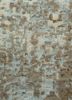 uvenuti ivory wool and bamboo silk hand knotted Rug - CloseUp