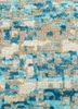 uvenuti ivory wool and bamboo silk hand knotted Rug - CloseUp