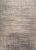 uvenuti grey and black wool and bamboo silk hand knotted Rug - CloseUp