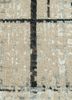 uvenuti grey and black wool and bamboo silk hand knotted Rug - CloseUp uvenuti grey and black wool and bamboo silk hand knotted Rug - CloseUp