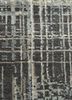 uvenuti grey and black wool and bamboo silk hand knotted Rug - CloseUp uvenuti grey and black wool and bamboo silk hand knotted Rug - CloseUp