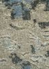 uvenuti grey and black wool and bamboo silk hand knotted Rug - CloseUp uvenuti grey and black wool and bamboo silk hand knotted Rug - CloseUp