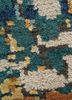 uvenuti beige and brown wool and bamboo silk hand knotted Rug - CloseUp