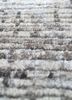 uvenuti grey and black wool and bamboo silk hand knotted Rug - CloseUp uvenuti grey and black wool and bamboo silk hand knotted Rug - CloseUp