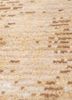 uvenuti beige and brown wool and bamboo silk hand knotted Rug - CloseUp uvenuti beige and brown wool and bamboo silk hand knotted Rug - CloseUp