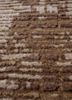 uvenuti beige and brown wool and bamboo silk hand knotted Rug - CloseUp uvenuti beige and brown wool and bamboo silk hand knotted Rug - CloseUp