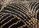 azalea grey and black wool and bamboo silk hand knotted Rug - CloseUp azalea grey and black wool and bamboo silk hand knotted Rug - CloseUp