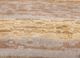 entropy gold wool and bamboo silk hand knotted Rug - CloseUp