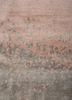 urban pause by kavi pink and purple wool and bamboo silk hand knotted Rug - CloseUp