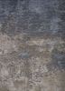 uvenuti grey and black wool and bamboo silk hand knotted Rug - CloseUp