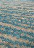 uvenuti beige and brown wool and bamboo silk hand knotted Rug - CloseUp