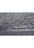 clan grey and black wool and bamboo silk hand knotted Rug - CloseUp clan grey and black wool and bamboo silk hand knotted Rug - CloseUp