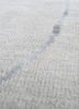 sthir grey and black wool and bamboo silk hand knotted Rug - CloseUp sthir grey and black wool and bamboo silk hand knotted Rug - CloseUp