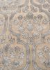 viscaya beige and brown wool and bamboo silk hand knotted Rug - CloseUp viscaya beige and brown wool and bamboo silk hand knotted Rug - CloseUp