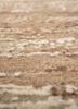 entropy ivory wool and silk hand knotted Rug - CloseUp