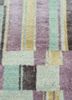 uvenuti blue wool and bamboo silk hand knotted Rug - CloseUp
