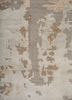 chaos theory by kavi grey and black wool and bamboo silk hand knotted Rug - CloseUp chaos theory by kavi grey and black wool and bamboo silk hand knotted Rug - CloseUp