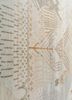 manchaha blue wool and silk hand knotted Rug - CloseUp