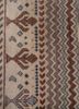 manchaha ivory wool and silk hand knotted Rug - CloseUp