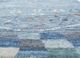 manchaha blue wool and silk hand knotted Rug - CloseUp manchaha blue wool and silk hand knotted Rug - CloseUp