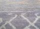 manchaha blue wool and silk hand knotted Rug - CloseUp manchaha blue wool and silk hand knotted Rug - CloseUp