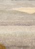freedom manchaha blue wool and silk hand knotted Rug - CloseUp