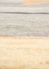 freedom manchaha blue wool and silk hand knotted Rug - CloseUp