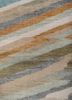 manchaha beige and brown wool hand knotted Rug - CloseUp