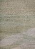 kavi x manchaha green wool hand knotted Rug - CloseUp kavi x manchaha green wool hand knotted Rug - CloseUp