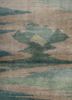 kavi x manchaha gold bamboo silk hand knotted Rug - CloseUp kavi x manchaha gold bamboo silk hand knotted Rug - CloseUp