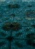 lacuna blue wool and silk hand knotted Rug - CloseUp lacuna blue wool and silk hand knotted Rug - CloseUp