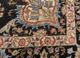 aurora grey and black wool and silk hand knotted Rug - CloseUp aurora grey and black wool and silk hand knotted Rug - CloseUp
