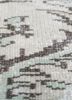 vintage grey and black wool hand knotted Rug - CloseUp vintage grey and black wool hand knotted Rug - CloseUp