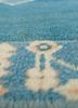 nuray blue wool hand knotted Rug - CloseUp nuray blue wool hand knotted Rug - CloseUp