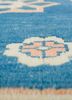 nuray blue wool hand knotted Rug - CloseUp nuray blue wool hand knotted Rug - CloseUp